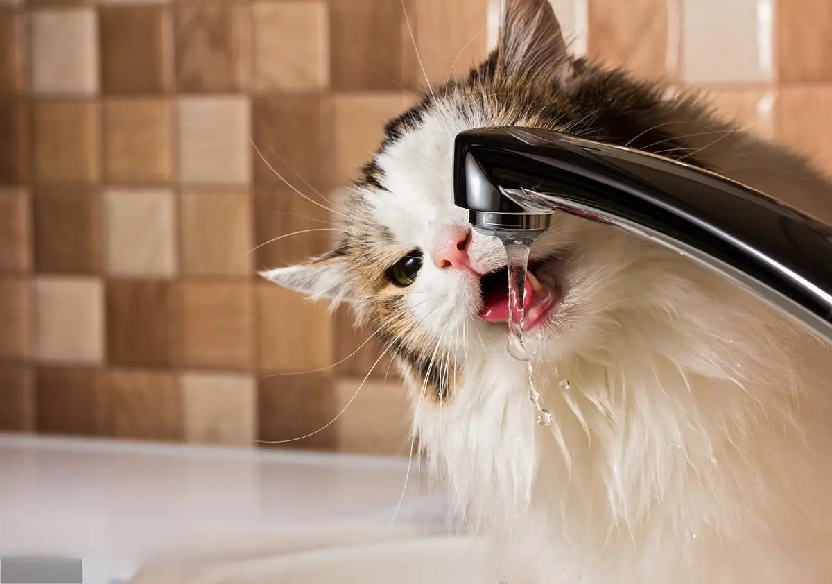 如果你家猫咪，突然大量地喝水，那你就要注意了