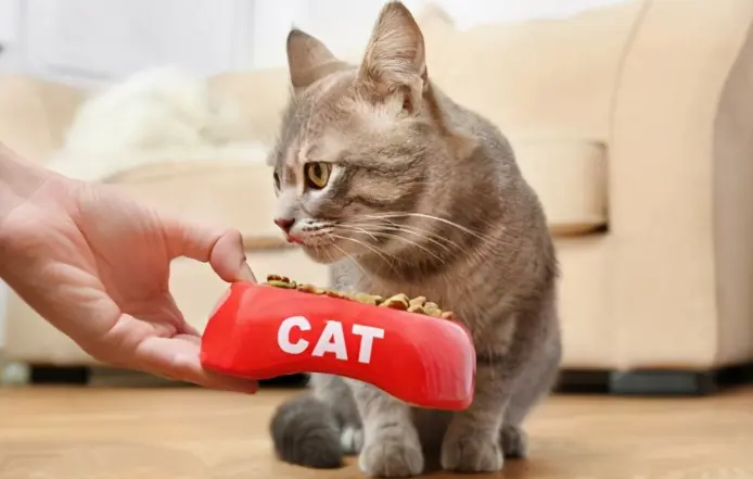 猫咪想吃东西的几种表现，藏也藏不住